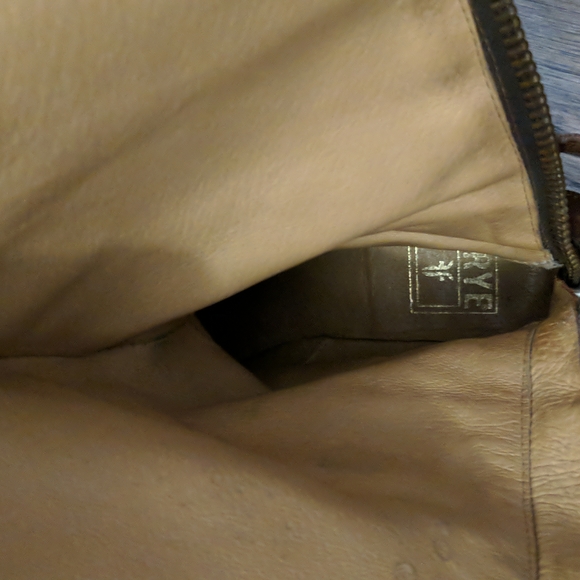 Frye cognac leather boots 9.5 - Picture 8 of 9